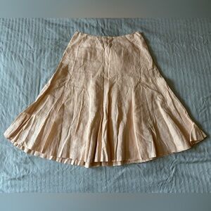 Ralph Lauren Cream Midi Skirt